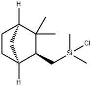 (-)-camphanyldimethylchlorosilane Struktur