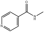 N-甲基异烟酰胺, 6843-37-4, 结构式