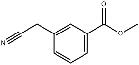 3-CYANOMETHYLBENZOIC ACID METHYL ESTER Struktur