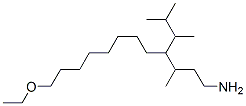 12-ethoxy-3-methyl-4-(3-methylbutan-2-yl)dodecan-1-amine Structure