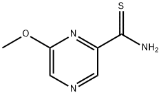 Pyrazinecarbothioamide, 6-methoxy- (9CI) Structure