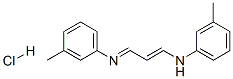 N-[3-[(m-tolyl)amino]allylidene]-m-toluidine monohydrochloride Struktur