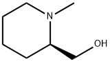 (R)-(1-メチルピペリジン-2-イル)メタノール 化学構造式