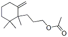 Α,2,2-三甲基-6-亚甲基环己烷丙醇乙酸酯, 68479-99-2, 结构式