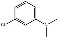 N,N-ジメチル-3-クロロアニリン 化学構造式