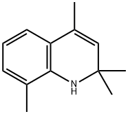 2,2,4,8-テトラメチル-1,2-ジヒドロキノリン 化学構造式
