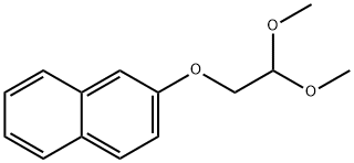 2-(2,2-ジメトキシエトキシ)ナフタレン 化学構造式