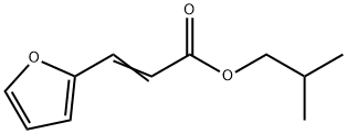 isobutyl 3-(2-furyl)acrylate Structure