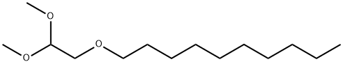 1-(2,2-dimethoxyethoxy)decane Structure