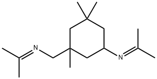 1,3,3-Trimethyl-N-(1-methylethylidene)-5-[(1-methylethylidene)amino]cyclohexanemethanamine Structure
