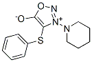 4-(Phenylthio)-3-(1-piperidinyl)sydnone Struktur