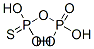 monothiopyrophosphoric acid Struktur