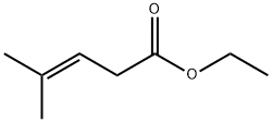 3-Pentenoic acid, 4-methyl-, ethyl ester Structure
