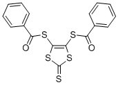 4,5-BIS(BENZOYLTHIO)-1,3-DITHIOLE-2-THIONE Struktur