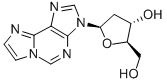 N6-亚乙烯基-2'-脱氧腺苷,68498-25-9,结构式