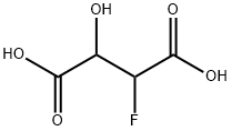 Butanedioic  acid,  2-fluoro-3-hydroxy- 结构式