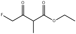 Butanoic acid, 4-fluoro-2-methyl-3-oxo-, ethyl ester Structure