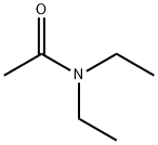 N,N-ジエチルアセトアミド 化学構造式