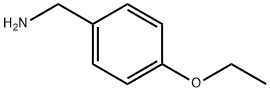 4-乙氧基苄胺, 6850-60-8, 结构式