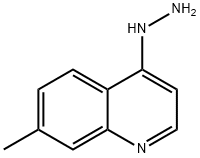 4ヒドラジノ7メチルキノリン 化学構造式
