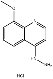 4-HYDRAZINO-8-METHOXYQUINOLINE HYDROCHLORIDE Struktur