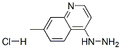 4-HYDRAZINO-7-METHYLQUINOLINE HYDROCHLORIDE Struktur