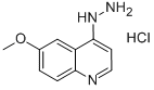 4-HYDRAZINO-6-METHOXYQUINOLINE HYDROCHLORIDE Struktur