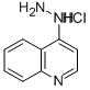 4-HYDRAZINOQUINOLINE HYDROCHLORIDE Struktur