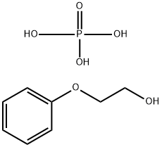 Ethanol, 2-phenoxy-, phosphate, potassium salt Struktur