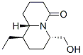 4H-Quinolizin-4-one,9-ethyloctahydro-6-(hydroxymethyl)-,(6S,9R,9aS)-(9CI) Struktur