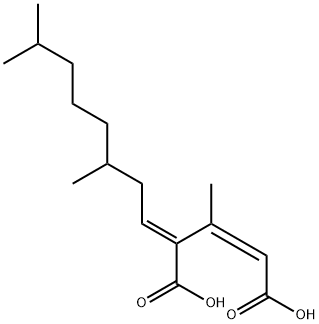 (Z,E)-(.+-)-4-(3,7-dimethyloctylidene)-3-methylpent-2-ene-1,5-dioic acid|