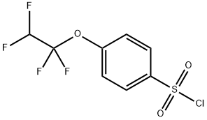 4-(1,1,2,2-テトラフルオロエトキシ)ベンゼンスルホニルクロリド 化学構造式
