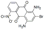 1,4-ジアミノ-2-ブロモ-5-ニトロ-9,10-アントラセンジオン 化学構造式
