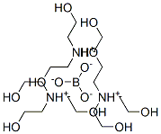 ほう酸/2,2′,2′′-ニトリロトリスエタノール,(1:3) 化学構造式