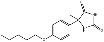 5-[p-(Pentyloxy)phenyl]-5-methylhydantoin|