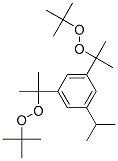 5-(1-メチルエチル)-1,3-ビス[1-メチル-1-[(1,1-ジメチルエチル)ペルオキシ]エチル]ベンゼン 化学構造式