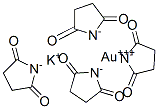 tetrasuccinimide, gold(3+) potassium salt Struktur