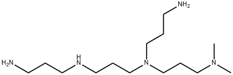 N,N'-bis(3-aminopropyl)-N-[3-(dimethylamino)propyl]propane-1,3-diamine Structure