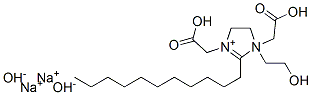 disodium 1,3-bis(carboxymethyl)-4,5-dihydro-1-(2-hydroxyethyl)-2-undecyl-1H-imidazolium dihydroxide Structure