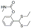 メチルカルバミン酸2-[ビス(エチルチオ)メチル]フェニル 化学構造式