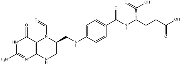 左亚叶酸 结构式