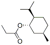 (1S)-5β-メチル-2β-(1-メチルエチル)シクロヘキサン-1α-オールプロパノアート 化学構造式