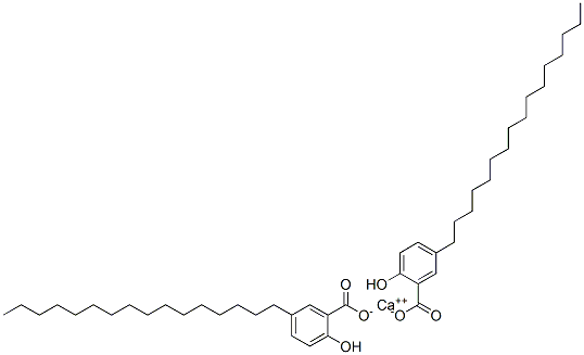 calcium(2+) 5-hexadecylsalicylate Struktur