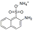 2-アミノ-1-ナフタレンスルホン酸アンモニウム 化学構造式