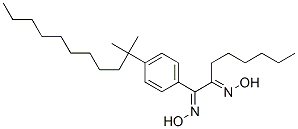 1-(4-tert-dodecylphenyl)octane-1,2-dione dioxime Struktur