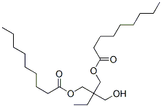 2-ethyl-2-(hydroxymethyl)propane-1,3-diyl dinonan-1-oate Structure