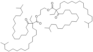 TRIMETHYLOLPROPANE TRIISOOCTADECANOATE Struktur