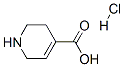 1,2,3,6-四氢-4-吡啶甲酸盐酸盐, 68547-97-7, 结构式