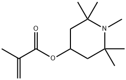 2-甲基-2-丙烯酸-1,2,2,4,6-五甲基-4-哌啶酯, 68548-08-3, 结构式