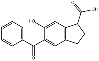 羟吲达酸,68548-99-2,结构式